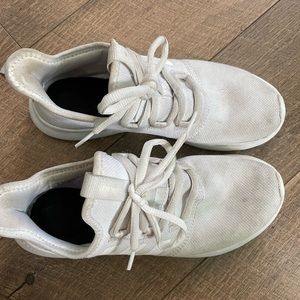 White adidas cloud foam